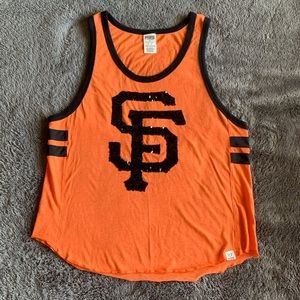 PINK SF Giants Tank Top